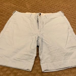I crew sun washed Oxford shorts